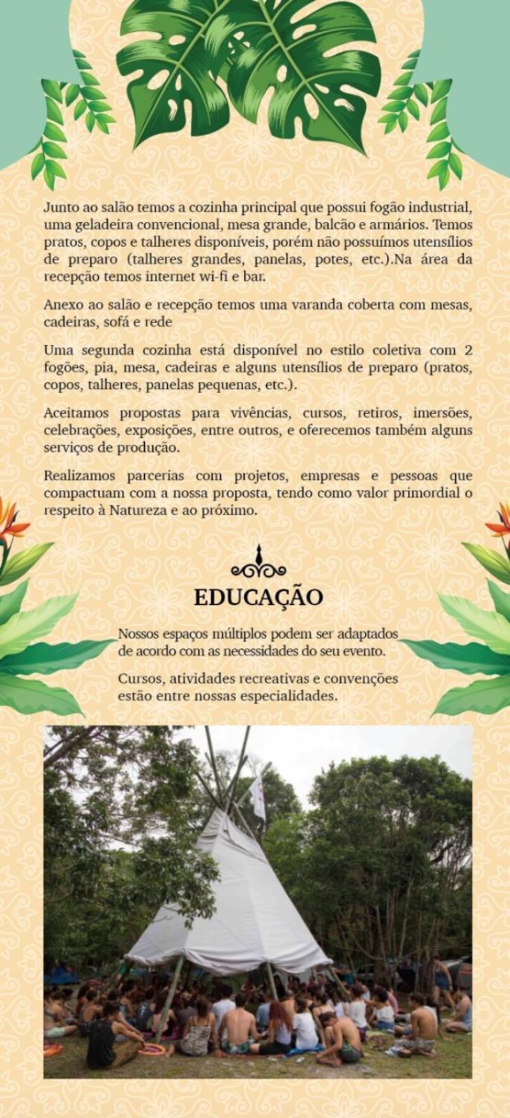 Namaste Pousada E Camping Cananéia エクステリア 写真